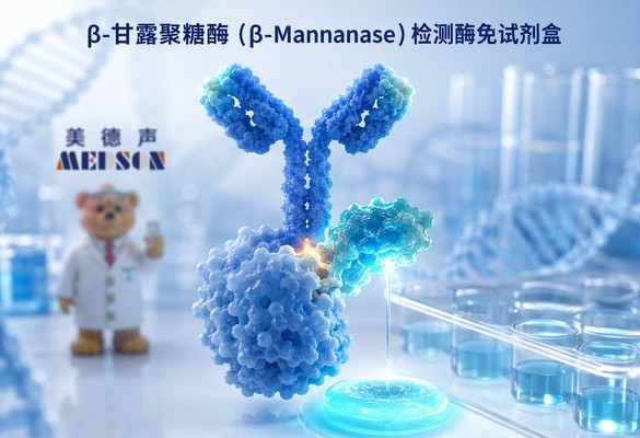 美德声β-甘露聚糖酶检测酶免试剂盒